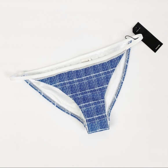 Tavik Antic Off the Grid Blue String Bikini Bottom - Picture 4 of 8